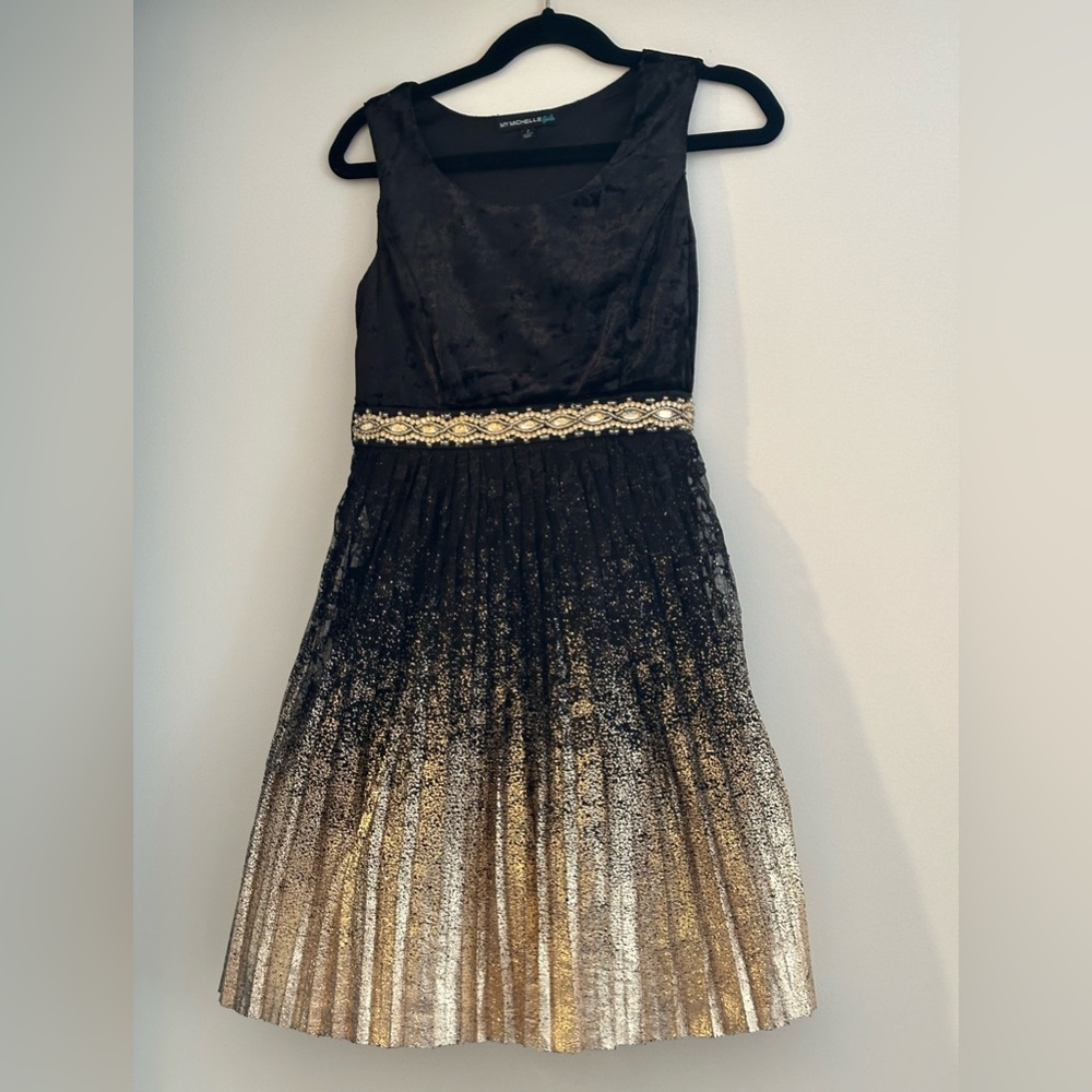 MY MICHELLE girls 7 holiday dress EUC GORGEOUS